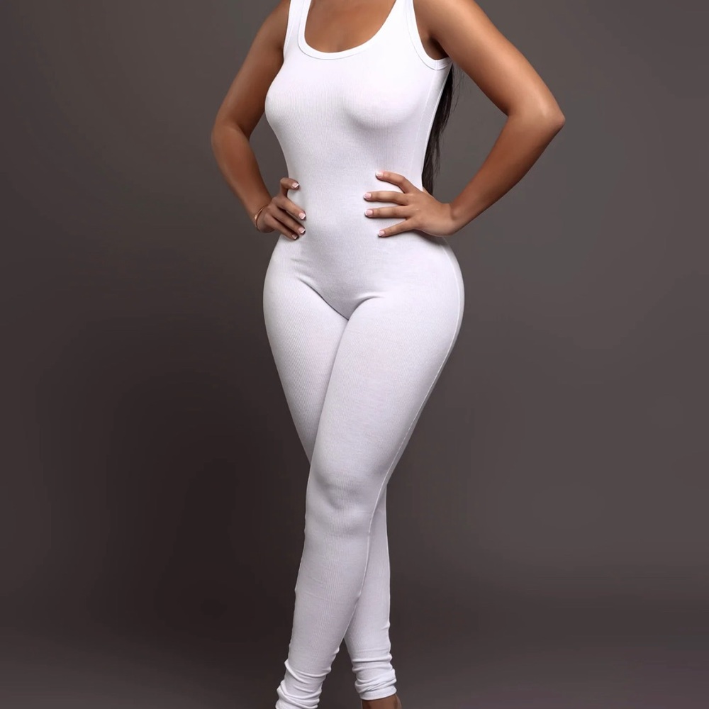 White Jumpsuit. Only tried on